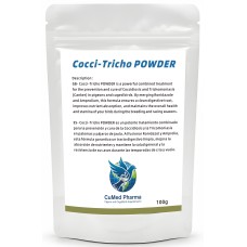 Cocci-Tricho POWDER 100g - Coccidiosis y Tricomoniasis (Canker) - por CuMed Pharma