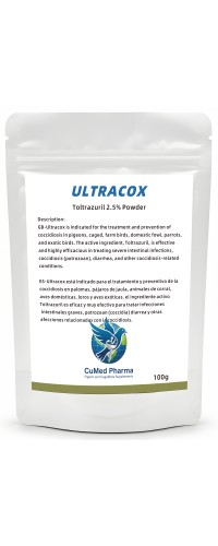 Ultracox 100g - Toltrazuril - Coccidiosis - by CuMed Pharma