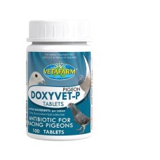 Doxyvet-P - 100 comprimidos - Mycoplasma - ornitosis - de Vetafarm