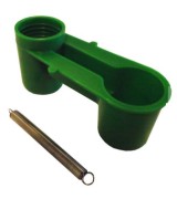 Bebedero para palomas con botella de agua pop