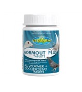 Pigeon Wormout Plus 50 Tabletas - parásitos internos - coccidios - Vetafarm Pigeon Wormout Plus 50 Tabletas - parásitos internos - coccidios - Vetafarm