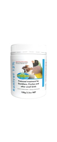 Ronivet 12% 100gr - Ronidazole - Canker - by Vetafarm