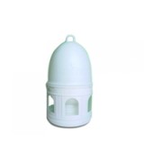 Bebedero de palomas - 2 L bebedero de plástico con anillo de agarre Bebedero de palomas - 2 L bebedero de plástico con anillo de agarre